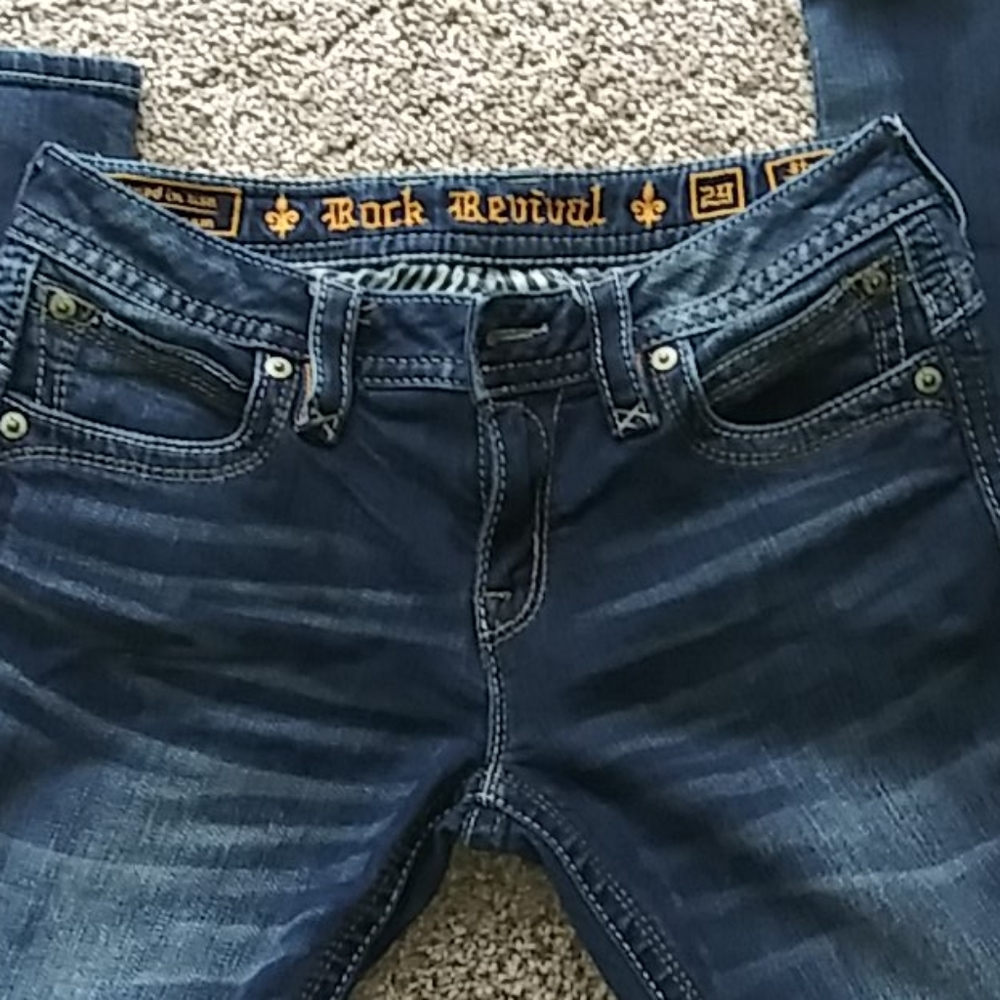 Rock revival jeans
